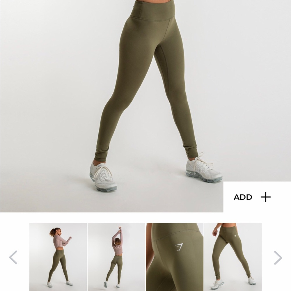 Gymshark Dreamy Leggings - Olive